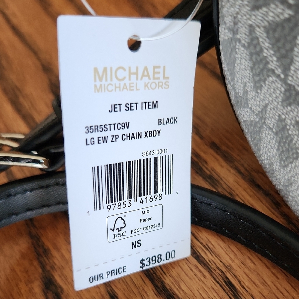 Michael Kors Ombre Signature MK Crossbody with Silver Hardware NWT - Picture 2 of 8
